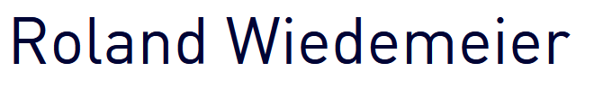 Roland Wiedemeier Logo